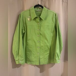 Women’s Green Vintage Quacker Factory Jacket